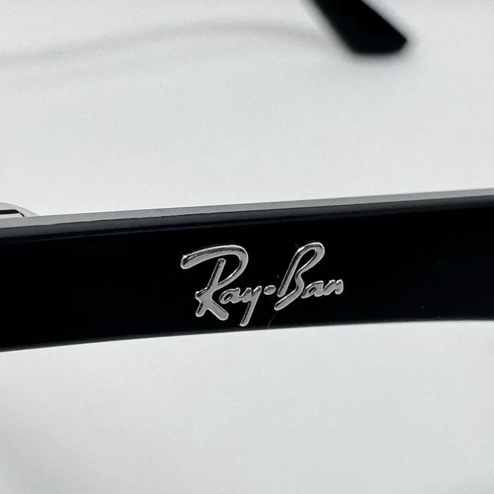 Ray-Ban RB7066 2000 Black Eyeglass Frames 54-17-145 Authentic